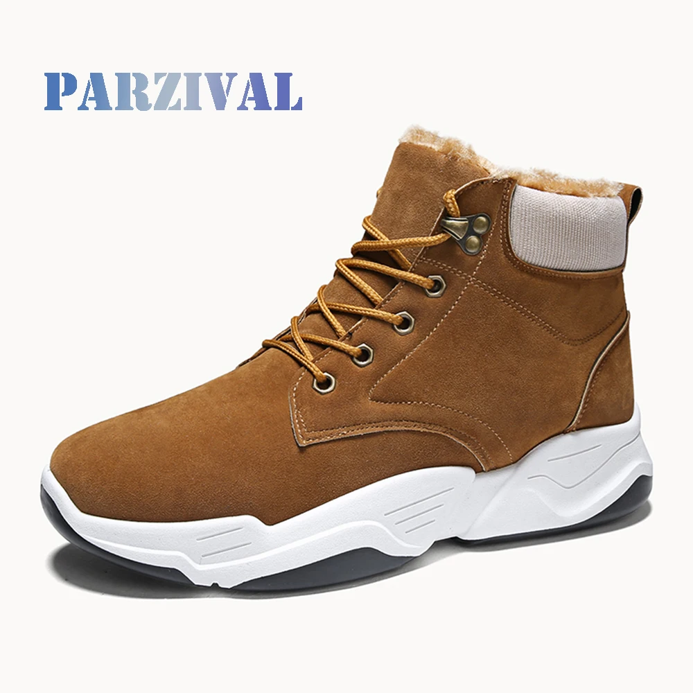 PARZIVAL Men Winter Boots Fashion Leather Boots Snow Casual Shoes Men Outdoor Light Ankle Antislip Warm Zapatos Snow Boots Shoes
PARZIVAL Men Winter Boots Fashion Leather Boots Snow Casual Shoes Men Outdoor Light Ankle Antislip Warm Zapatos Snow Boots Shoes