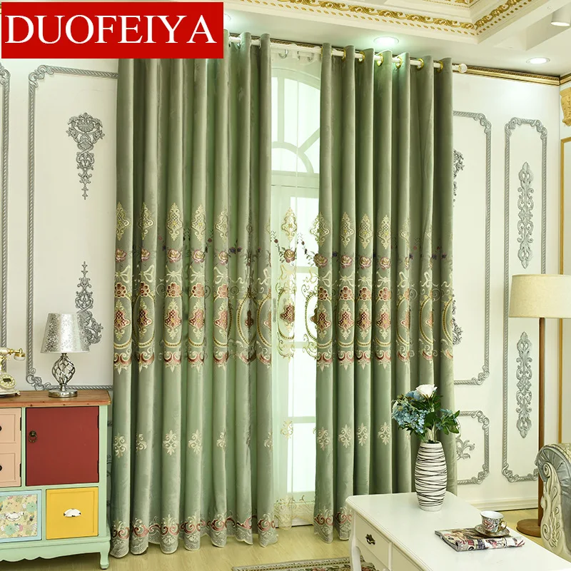 European Style Tapestry Curtain with Matching Yarn for Living Room Study Blackout Curtains for The Bedroom
European Style Tapestry Curtain with Matching Yarn for Living Room Study Blackout Curtains for The Bedroom