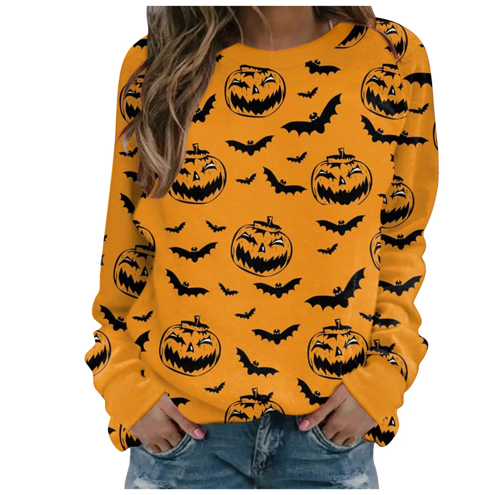 Autumn Hoodies Women's Halloween Print Long-sleeved Sweatshirt Casual Fashion Blouse Pullover Tops dropshipping #40
Autumn Hoodies Women's Halloween Print Long-sleeved Sweatshirt Casual Fashion Blouse Pullover Tops dropshipping #40