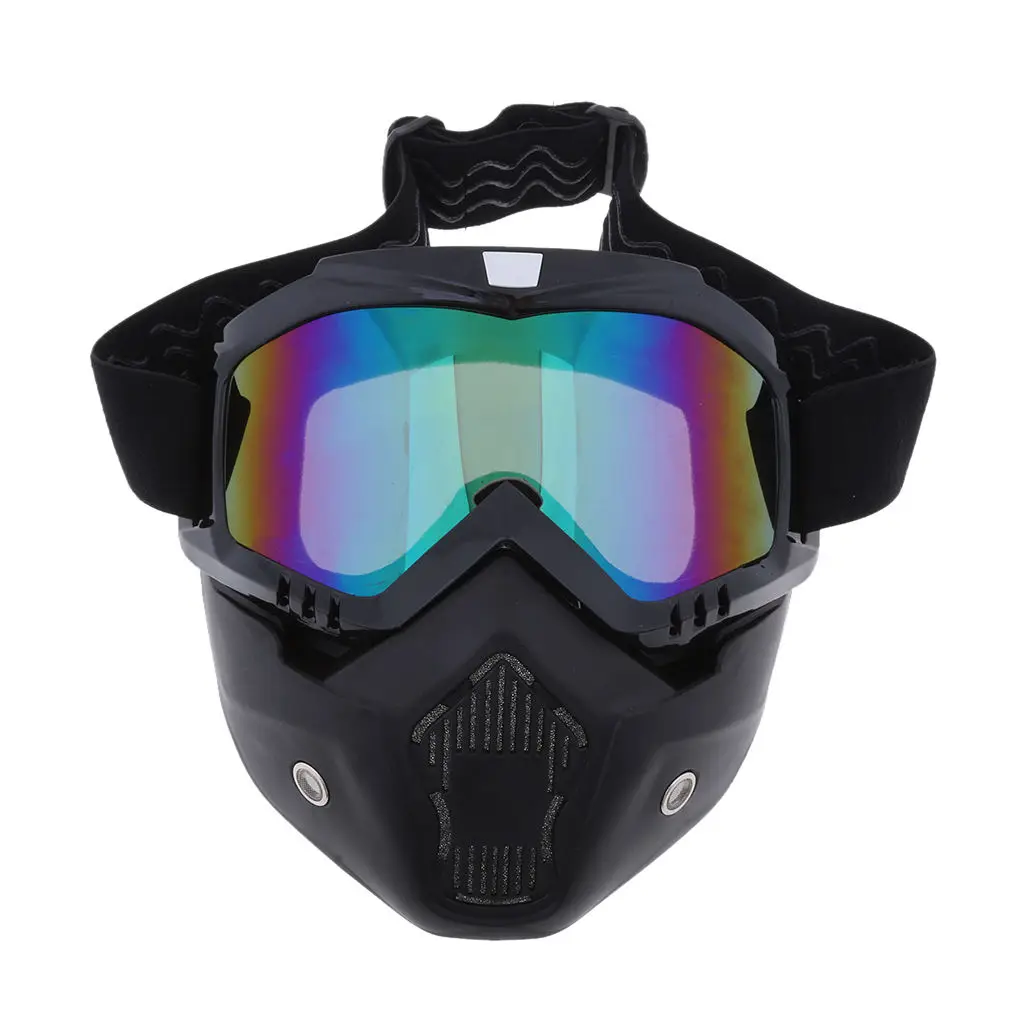 3 Colors Modular Mask Detachable Goggles And Mouth Filter Perfect for Open Face Motorcycle Half Helmet or Vintage Helmets
3 Colors Modular Mask Detachable Goggles And Mouth Filter Perfect for Open Face Motorcycle Half Helmet or Vintage Helmets