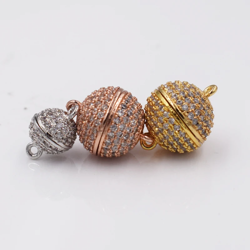 3pcs Crystal Zirconia Round Magnetic Clasp End Connectors for Necklace Bracelets
3pcs Crystal Zirconia Round Magnetic Clasp End Connectors for Necklace Bracelets