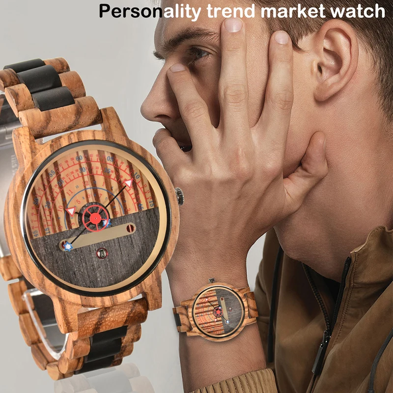 SHIFENMEI Sandalwood Strap Casual Man's Wristwatches Quartz Wooden Trendy Watches Men
SHIFENMEI Sandalwood Strap Casual Man's Wristwatches Quartz Wooden Trendy Watches Men
