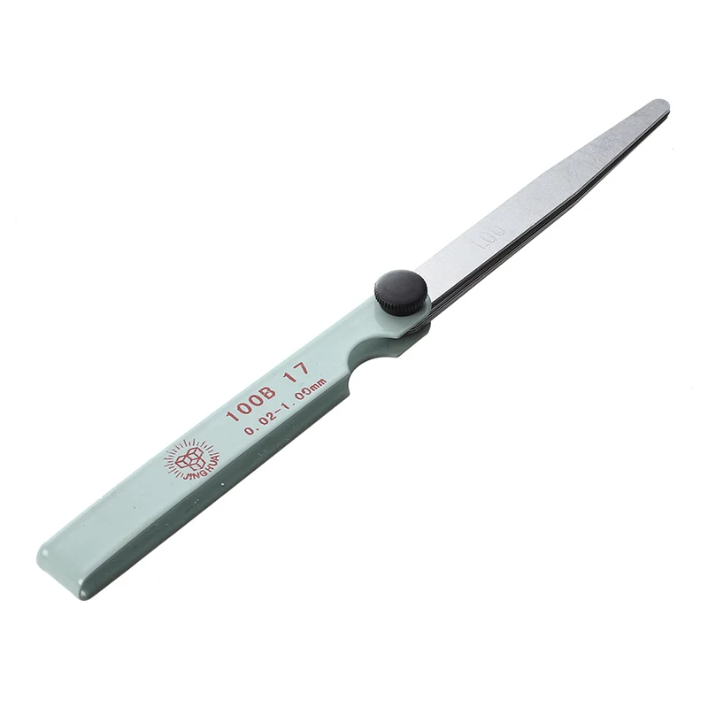 SODIAL(R) Silver Tone Metal Metric Gap Thickness Feeler Gauge Blades 0.02-1mm Tool
SODIAL(R) Silver Tone Metal Metric Gap Thickness Feeler Gauge Blades 0.02-1mm Tool