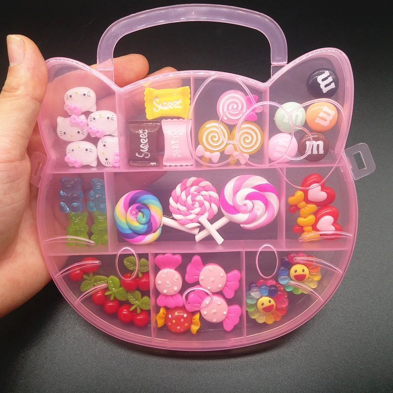 Cute Kawaii 3D Nail Art Charms Mix Flower/Gummy Bear/ Kawaii Random Charm Cabochon for Nail Decoration Accessories
Cute Kawaii 3D Nail Art Charms Mix Flower/Gummy Bear/ Kawaii Random Charm Cabochon for Nail Decoration Accessories