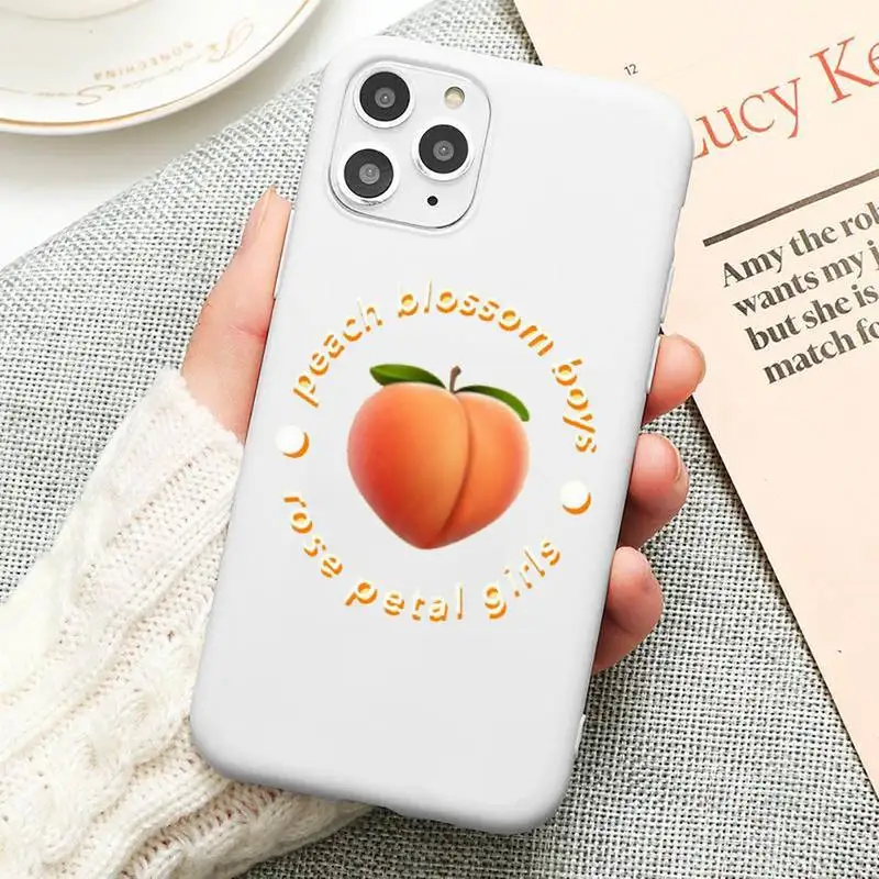 Delicious Summer day Peache Phone Case Candy Color for iPhone 6 6S 7 8 11 12 XS X SE 2020 XR mini pro Plus MAX funda
Delicious Summer day Peache Phone Case Candy Color for iPhone 6 6S 7 8 11 12 XS X SE 2020 XR mini pro Plus MAX funda