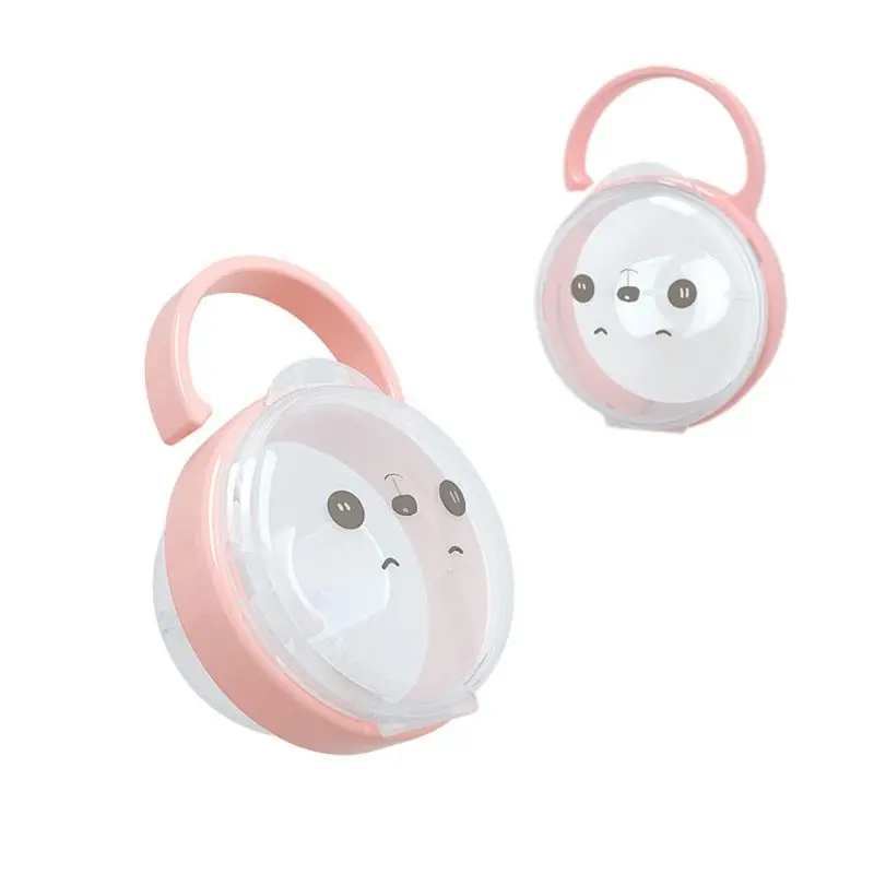 Baby Pacifier Storage Box Cartoon Panda Pattern Pacifiers Nipple Transparent Dust Boxes Portable F3ME
Baby Pacifier Storage Box Cartoon Panda Pattern Pacifiers Nipple Transparent Dust Boxes Portable F3ME