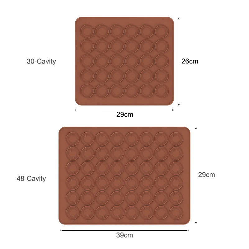 1pc Silicone Macaron Macaroon Pastry Oven Baking Mould Sheet Mat 30/48 Cavity DIY Mold Baking Mat Kitchen Baking Tools
1pc Silicone Macaron Macaroon Pastry Oven Baking Mould Sheet Mat 30/48 Cavity DIY Mold Baking Mat Kitchen Baking Tools