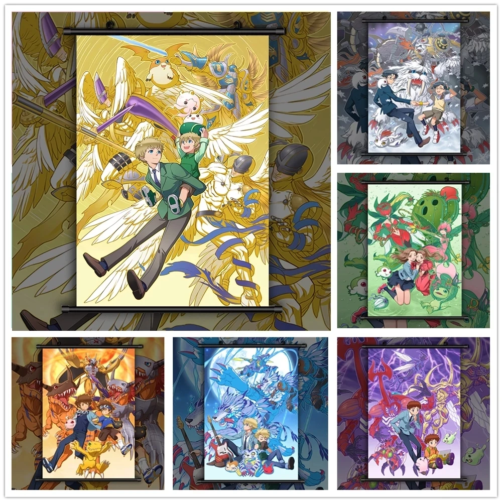Wall Art Digimon Adventure Anime Couple Kiss Plastic Scroll Hanging Painting Canvas Poster Picture Print Home Decor Kids Room
Wall Art Digimon Adventure Anime Couple Kiss Plastic Scroll Hanging Painting Canvas Poster Picture Print Home Decor Kids Room