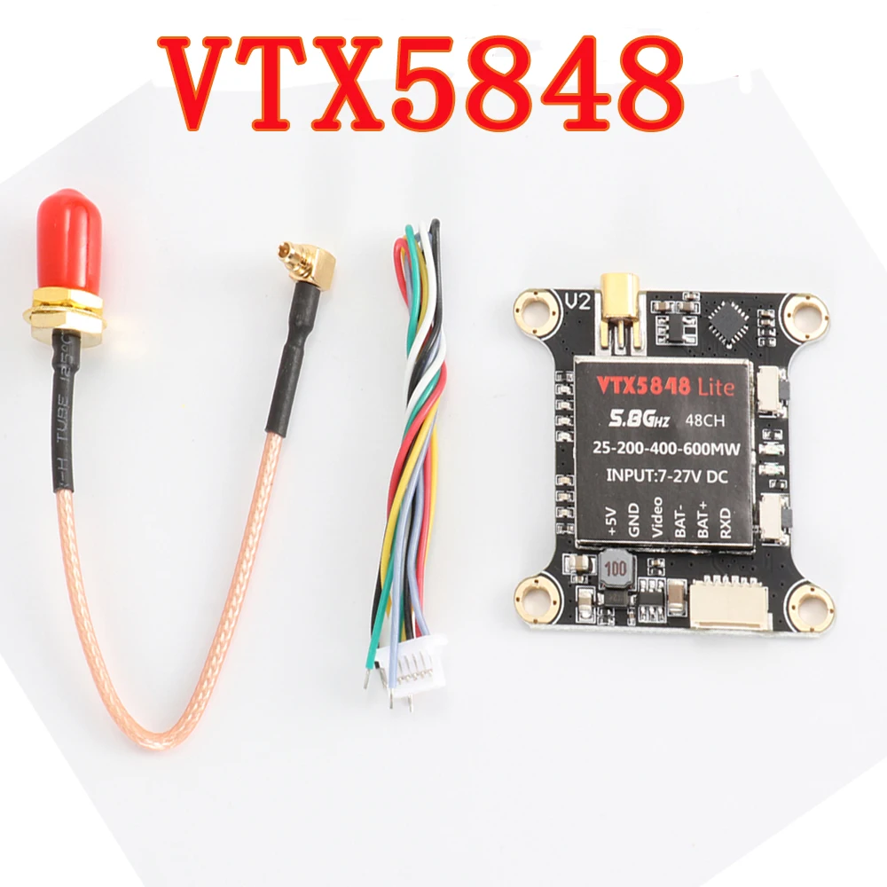 VTX5848 LITE 48CH 5 8g 25/100/200/400/600 мВт переключаемый VTX модуль видеопередатчика OSD