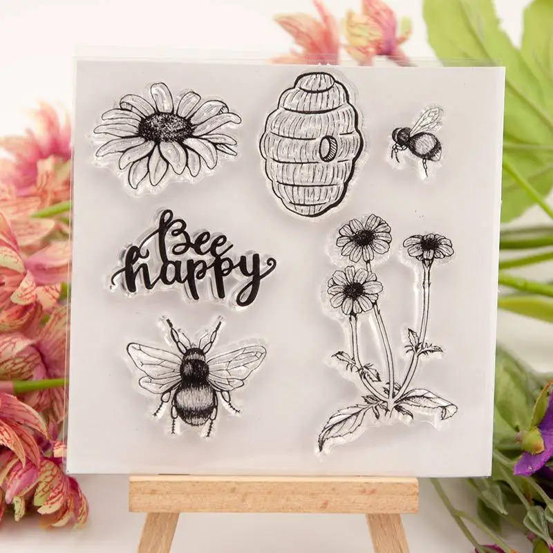 Vintage Clear Stamp for Scrapbooking Transparent Stamps Silicone Rubber DIY Photo Album Decor Arts Crafts Flower
Vintage Clear Stamp for Scrapbooking Transparent Stamps Silicone Rubber DIY Photo Album Decor Arts Crafts Flower