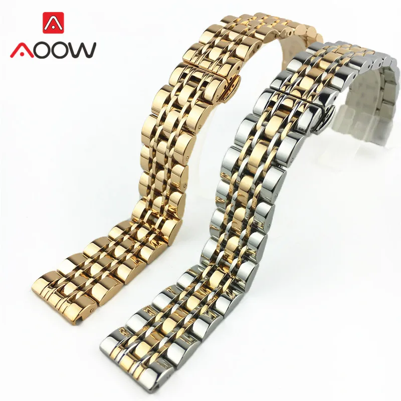 12mm 14mm 16mm 18mm 20mm 22 Solid Stainless Steel Strap Butterfly Buckle Men Women Metal Polished Replacement Band Watch for DW
12mm 14mm 16mm 18mm 20mm 22 Solid Stainless Steel Strap Butterfly Buckle Men Women Metal Polished Replacement Band Watch for DW
