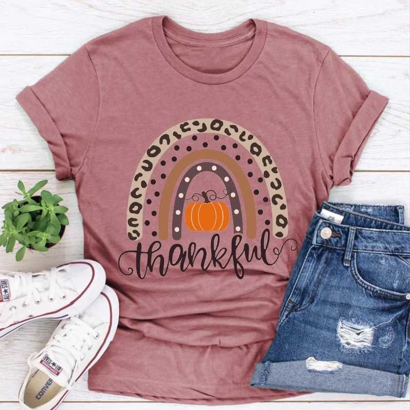 Thankful Rainbow Shirt Fall Pumpkin Women Clothing Thanksgiving Tshirt Fall Pumpkin Thankful Tee Thanksgiving Tops for Women M
Thankful Rainbow Shirt Fall Pumpkin Women Clothing Thanksgiving Tshirt Fall Pumpkin Thankful Tee Thanksgiving Tops for Women M