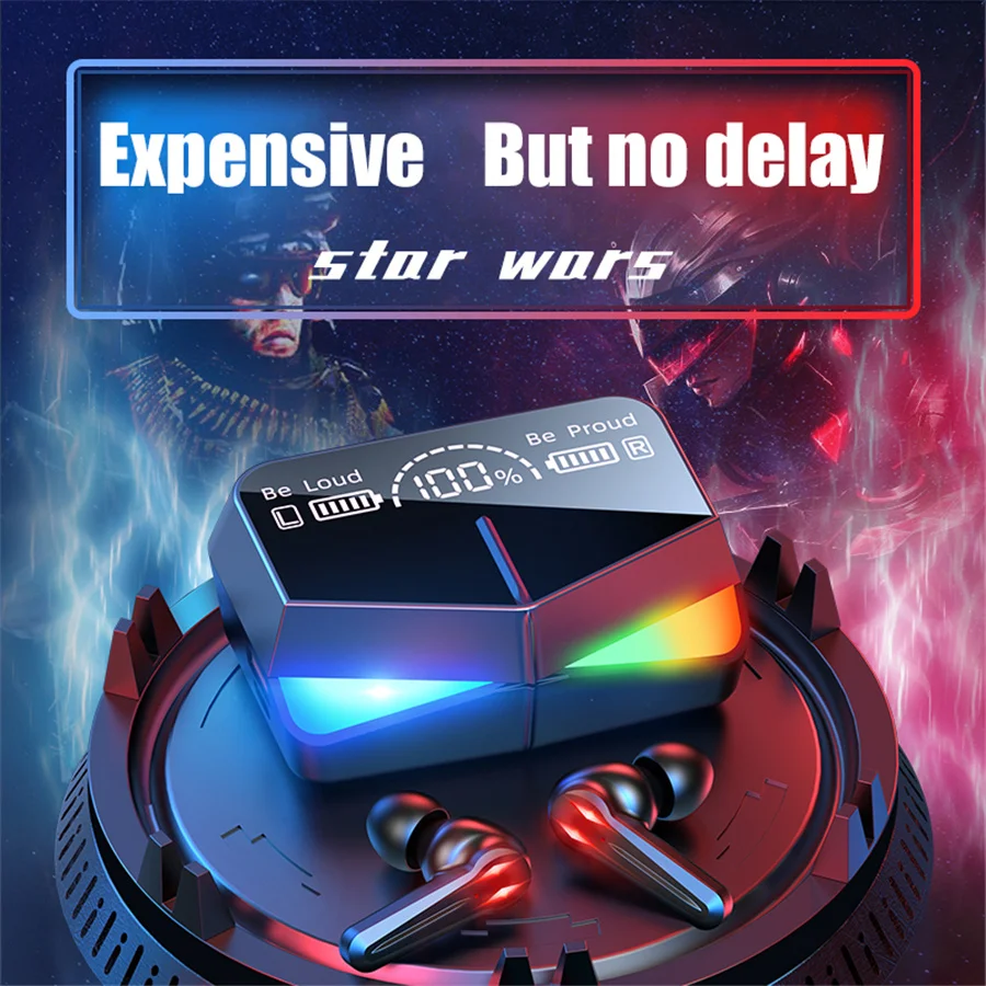 TWS Bluetooth 5.1 Earphones 3500mAh Charging Box Wireless Headphones Stereo Gaming Touch Earbuds Sports Headsets With Microphone
TWS Bluetooth 5.1 Earphones 3500mAh Charging Box Wireless Headphones Stereo Gaming Touch Earbuds Sports Headsets With Microphone