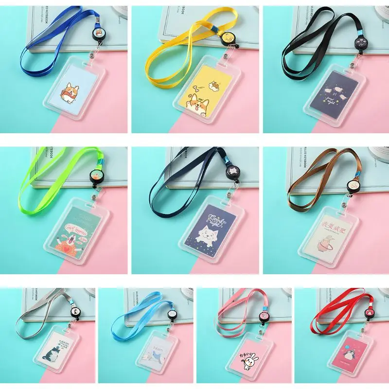 Cartoon Plastic Bus ID Card Holder Case Badge Retractable Reel Neck Strap Lanyard 20CA
Cartoon Plastic Bus ID Card Holder Case Badge Retractable Reel Neck Strap Lanyard 20CA