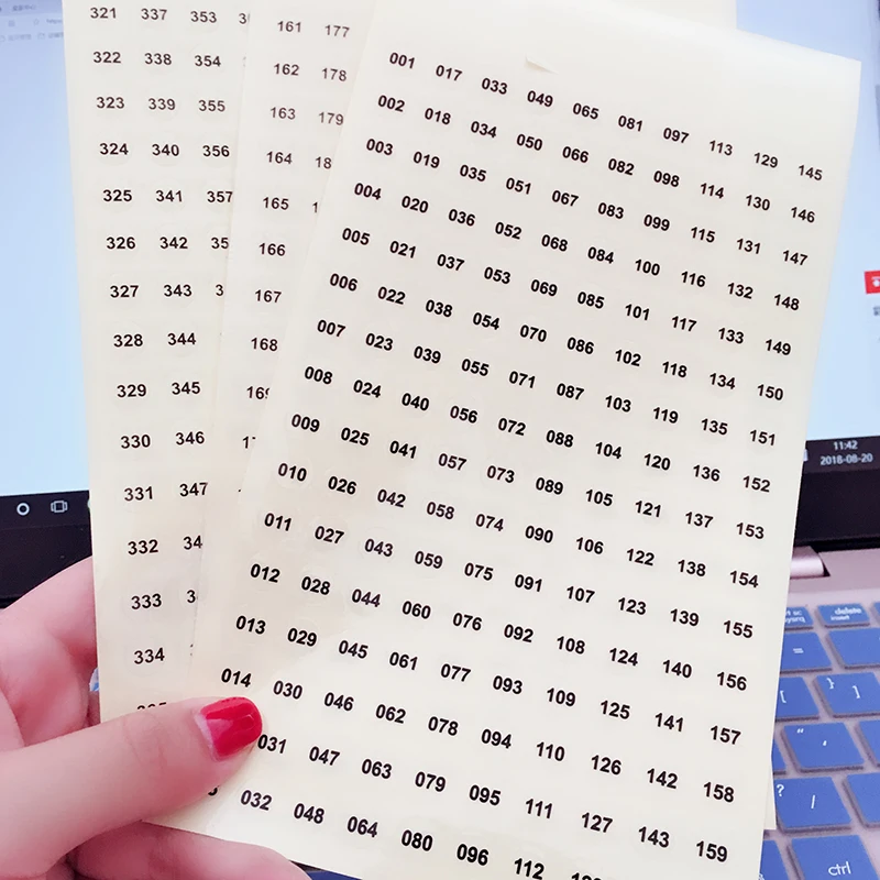 1 sheet Clear Number Label Stickers For DIY Craft Self-Adhesive Nail Polish Tags Sticker Home School Office Decoration Supplies
1 sheet Clear Number Label Stickers For DIY Craft Self-Adhesive Nail Polish Tags Sticker Home School Office Decoration Supplies