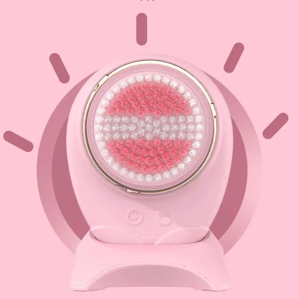 Electric Facial Brush SiliconeUltrasonic Vibration Blackhead Pore Head Brush Care 4 Cleansing Brush Skin Facial Cleansing W E4Z1 
Electric Facial Brush SiliconeUltrasonic Vibration Blackhead Pore Head Brush Care 4 Cleansing Brush Skin Facial Cleansing W E4Z1