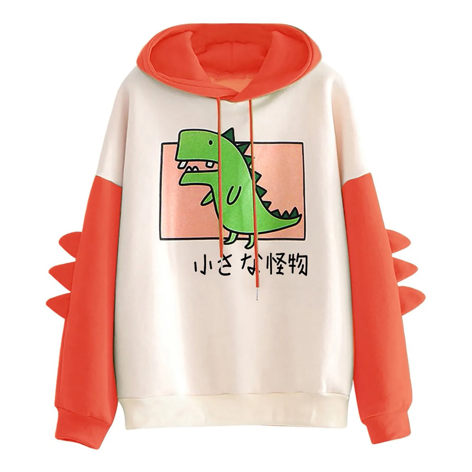 Hoodies Women Kawaii Dinosaur Cartoon Casual Loose Long Sleeve Splice Oversized Sweatshirt Autumn Winter Hooded Tops Warm S-5XL
Hoodies Women Kawaii Dinosaur Cartoon Casual Loose Long Sleeve Splice Oversized Sweatshirt Autumn Winter Hooded Tops Warm S-5XL