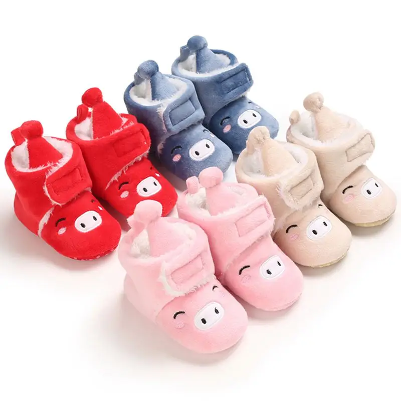 0-18M Newborn Infant First Walker Plush Baby Girls Booties Winter Warm Baby Shoes Cartoon Ankle Booties
0-18M Newborn Infant First Walker Plush Baby Girls Booties Winter Warm Baby Shoes Cartoon Ankle Booties