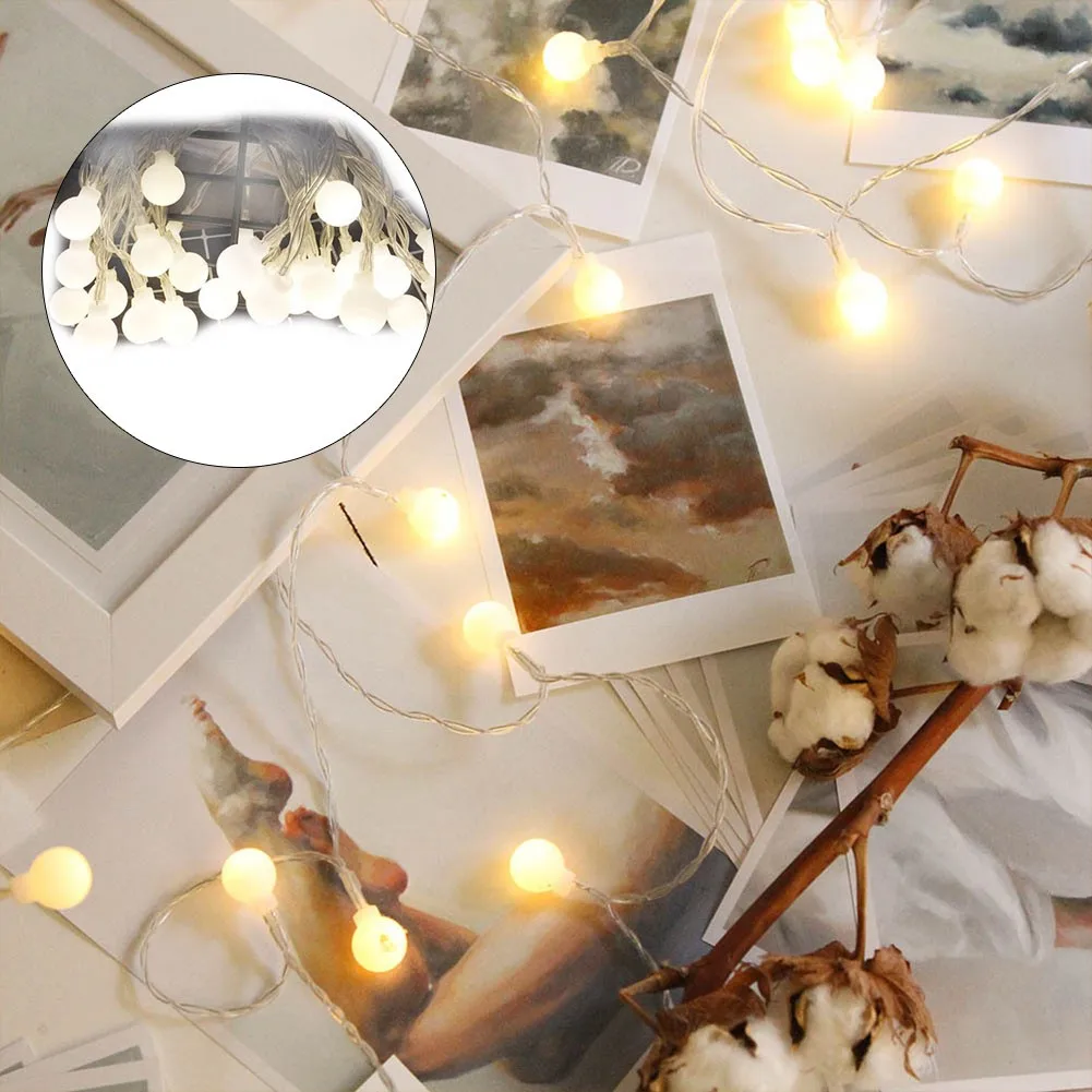 10 Meters 100 String Lights, Ball Lights, Outdoor Party Decoration Lights AC 220V EU Plug Garden LED String Lights
10 Meters 100 String Lights, Ball Lights, Outdoor Party Decoration Lights AC 220V EU Plug Garden LED String Lights