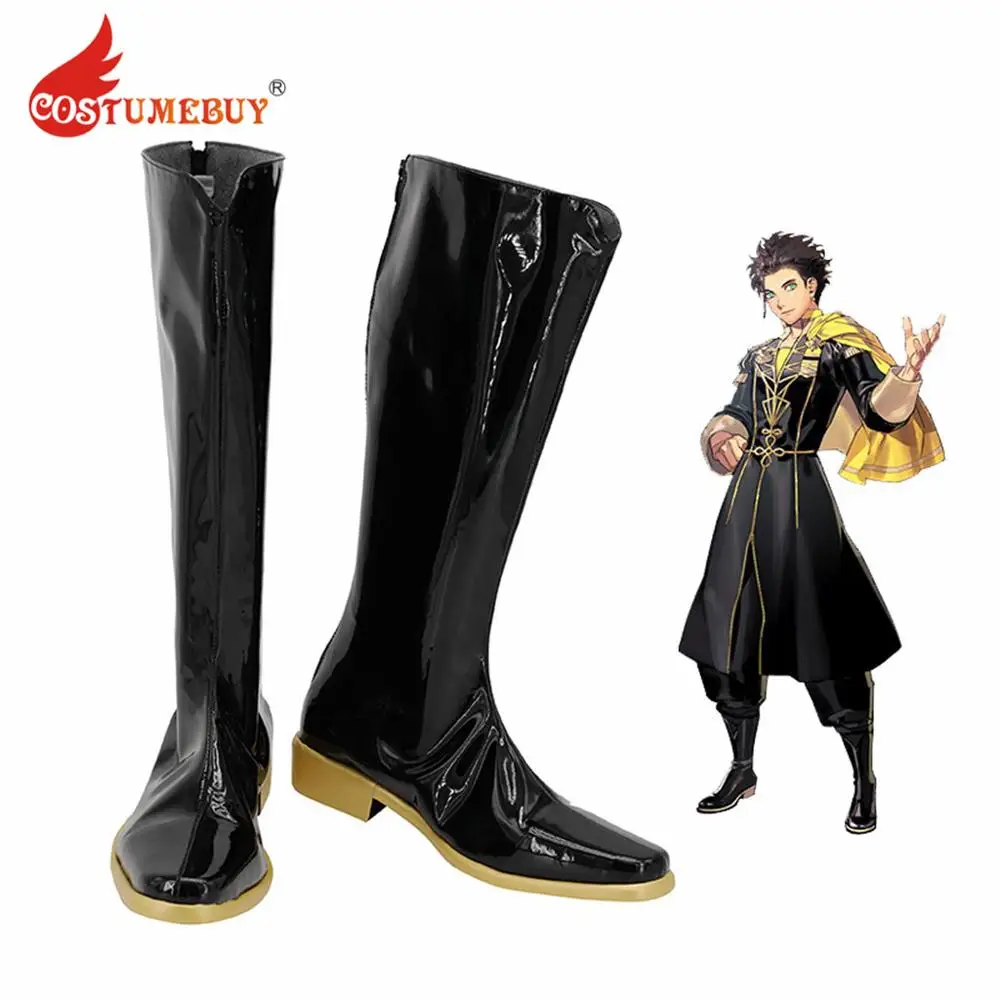 Огненная эмблема: обувь для костюмированной вечеринки в трех домах Клода фон Рега; Черные высокие сапоги для взрослых; L920
Огненная эмблема: обувь для костюмированной вечеринки в трех домах Клода фон Рега; Черные высокие сапоги для взрослых; L920