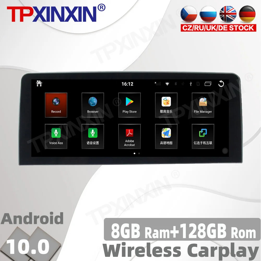 Автомагнитола 2DIN, для BMW 3 CLT E90, E91, E92, E93, Android 128, 8 + 10,0 ГБ, мультимедийный видеоплеер, GPS-навигатор, автоаксессуары, без DVD
Автомагнитола 2DIN, для BMW 3 CLT E90, E91, E92, E93, Android 128, 8 + 10,0 ГБ, мультимедийный видеоплеер, GPS-навигатор, автоаксессуары, без DVD