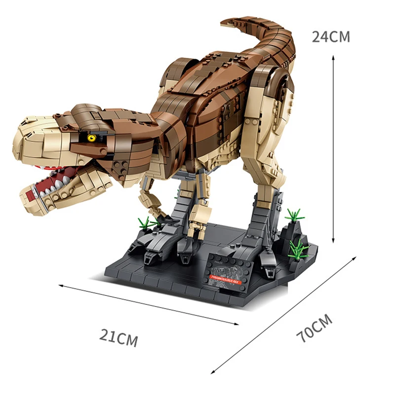 Creator Animal Series Building Blocks Jurassic Dinosaur Animal World Park Tyrannosaurus Rex Bricks Toys Gift For Children
Creator Animal Series Building Blocks Jurassic Dinosaur Animal World Park Tyrannosaurus Rex Bricks Toys Gift For Children