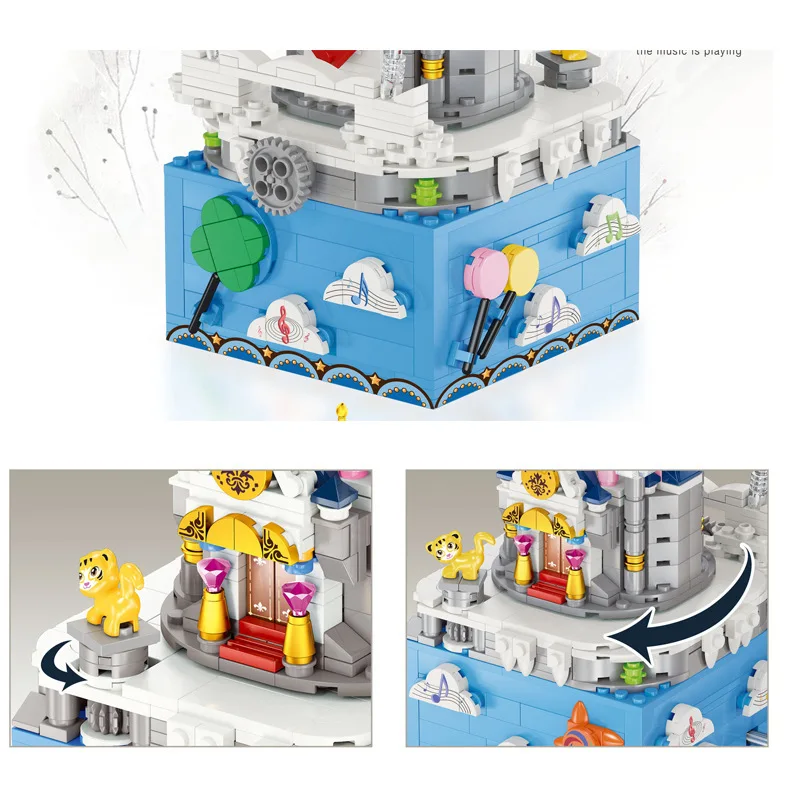 Mailackers Friends For Girl Princess Castle Rotating Music Box Friendship Building Blocks Bricks Friends Figures Toys For Girls
Mailackers Friends For Girl Princess Castle Rotating Music Box Friendship Building Blocks Bricks Friends Figures Toys For Girls