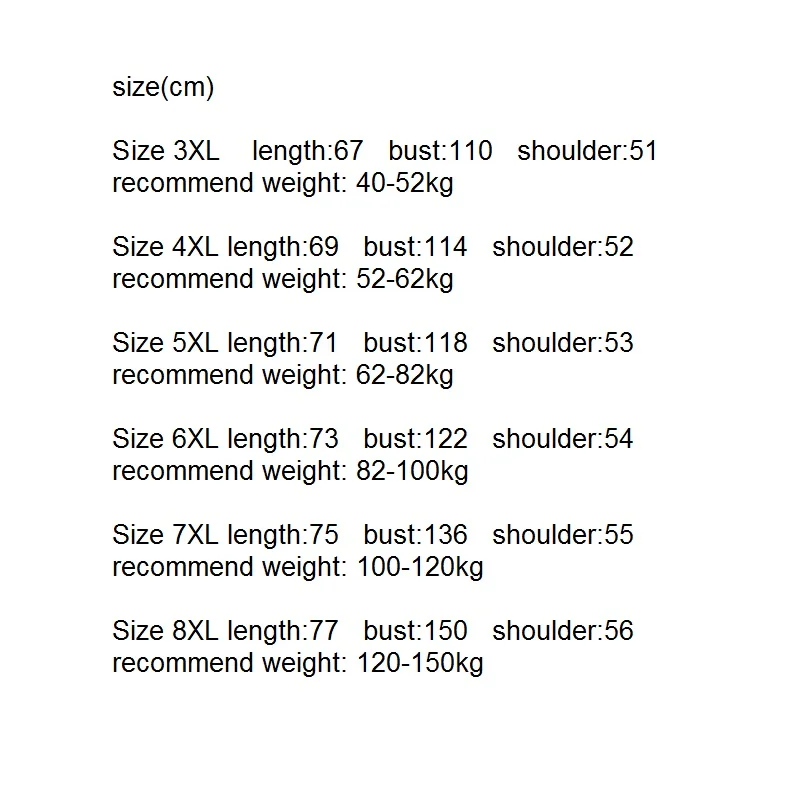 Plus Size 8XL 150KG Women T Shirt Loose Short-Sleeved Print Tshirt O-Neck Summer Top Short Sleeve Big Size T-shirt
Plus Size 8XL 150KG Women T Shirt Loose Short-Sleeved Print Tshirt O-Neck Summer Top Short Sleeve Big Size T-shirt