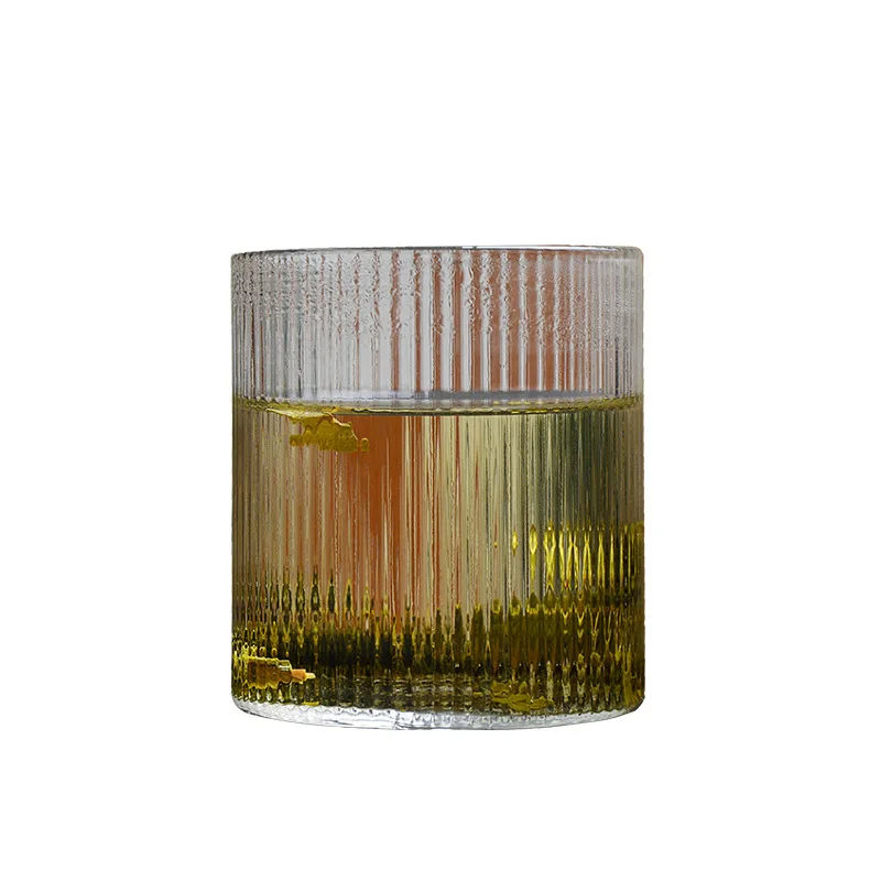 Glass Tea Cup Shot Glass Scented Tea Cup Heat-Resistant Explosion-Proof Borosilicate Glass New Stripe Cup
Glass Tea Cup Shot Glass Scented Tea Cup Heat-Resistant Explosion-Proof Borosilicate Glass New Stripe Cup