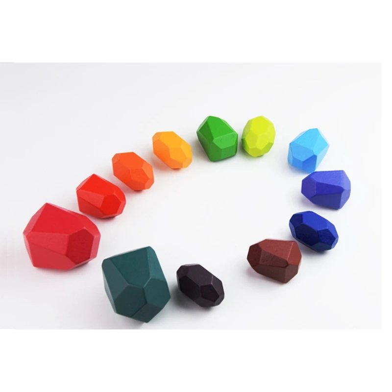 Kids Toy Wooden Colored Stone Blocks Building Block Montessori Educational Toys Rainbow Color Wooden Toy 
Kids Toy Wooden Colored Stone Blocks Building Block Montessori Educational Toys Rainbow Color Wooden Toy