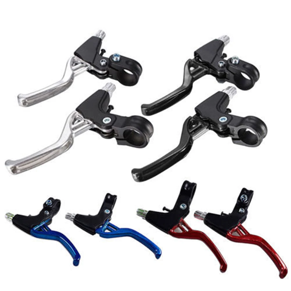 1 Pair Bicycle Brake Lever,Bicycle Brake Handle Mountain Road Bike V-Brake Lever Handlebar Brakes
