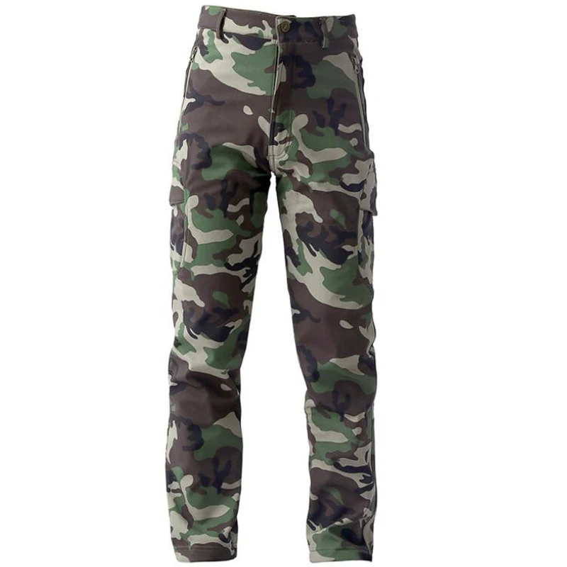 Trekking Fleece Softshell Pants Men Outdoor Tactical Climbing Skiing Hiking Fishing Hunting Waterproof Pants Camouflage Trousers
Trekking Fleece Softshell Pants Men Outdoor Tactical Climbing Skiing Hiking Fishing Hunting Waterproof Pants Camouflage Trousers
