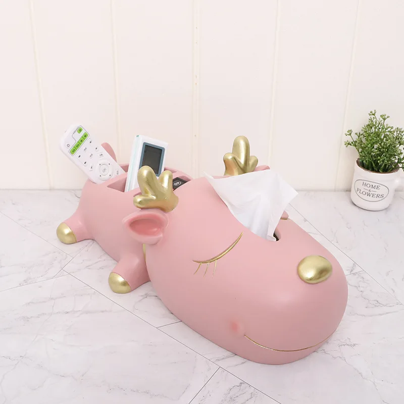 Fawn Remote Control Storage Box Living Room Desktop Decoration Creative Resin Craft Storage Ornaments
Fawn Remote Control Storage Box Living Room Desktop Decoration Creative Resin Craft Storage Ornaments