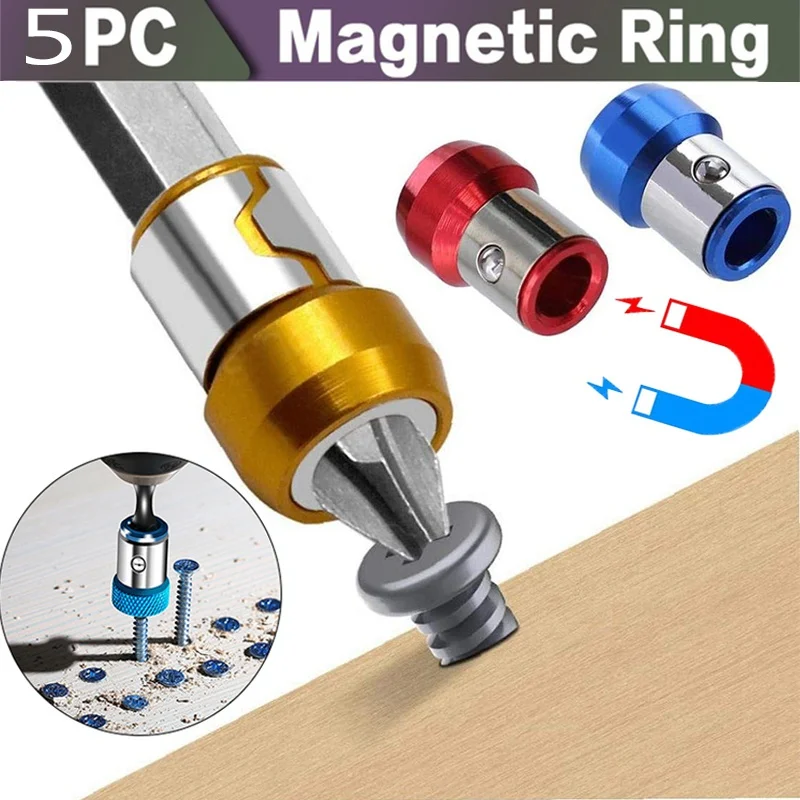 Магнитный держатель для бит, магнитное кольцо для электрической отвертки, антикоррозийный сильный намагничиватель для дрели Philips, 5/2 шт.
Магнитный держатель для бит, магнитное кольцо для электрической отвертки, антикоррозийный сильный намагничиватель для дрели Philips, 5/2 шт.