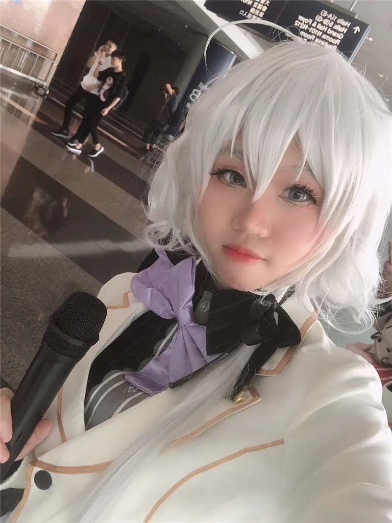 Anime ZOMBIE LAND SAGA Junko Konno Cosplay Wig 30cm Silvery White Junko Wavy Wig + Wig Cap
Anime ZOMBIE LAND SAGA Junko Konno Cosplay Wig 30cm Silvery White Junko Wavy Wig + Wig Cap