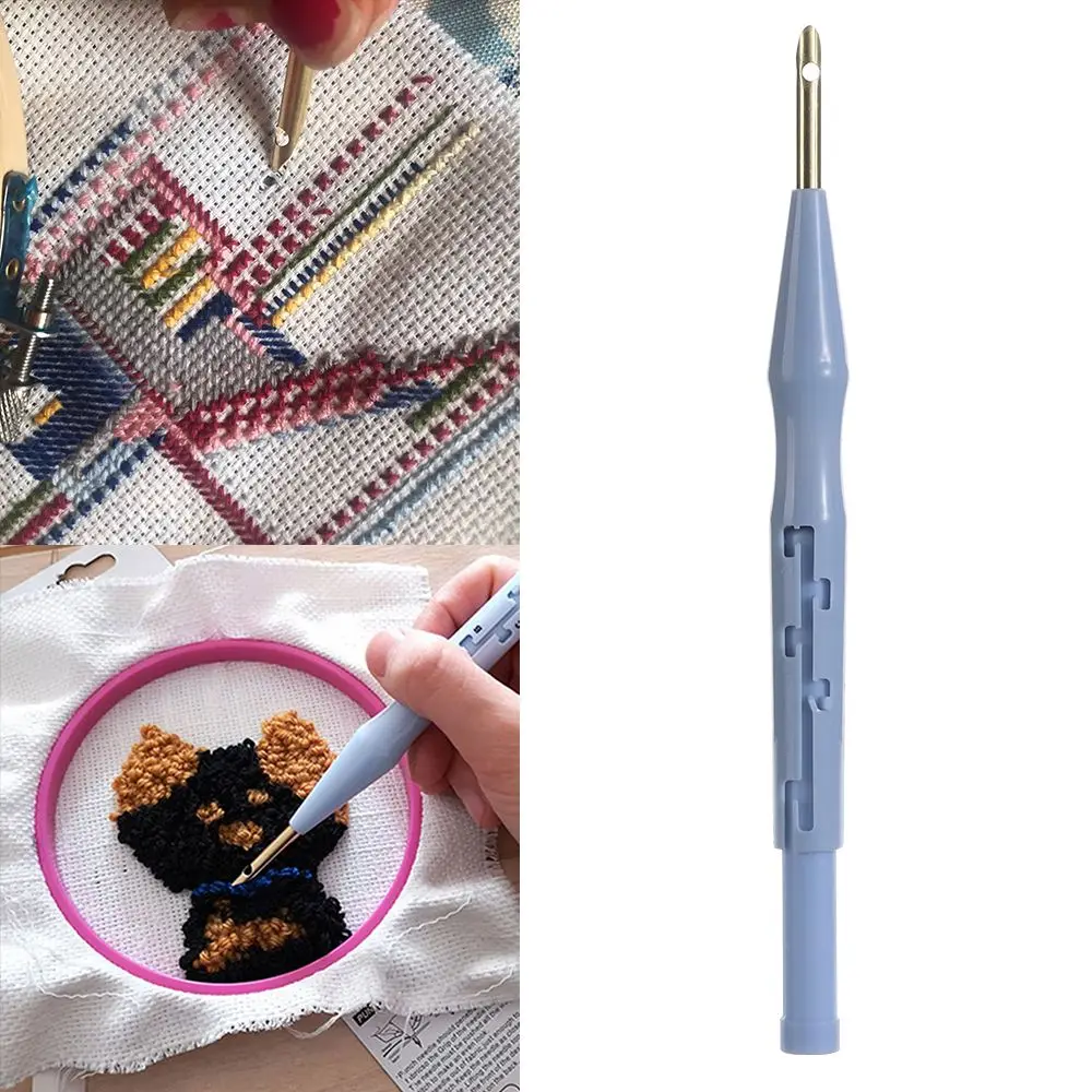 1PC Embroidery Needle Pen Adjustable Magic Knitting Needles Tool Plastic Threader Needles Weaving Sewing Accessories
1PC Embroidery Needle Pen Adjustable Magic Knitting Needles Tool Plastic Threader Needles Weaving Sewing Accessories