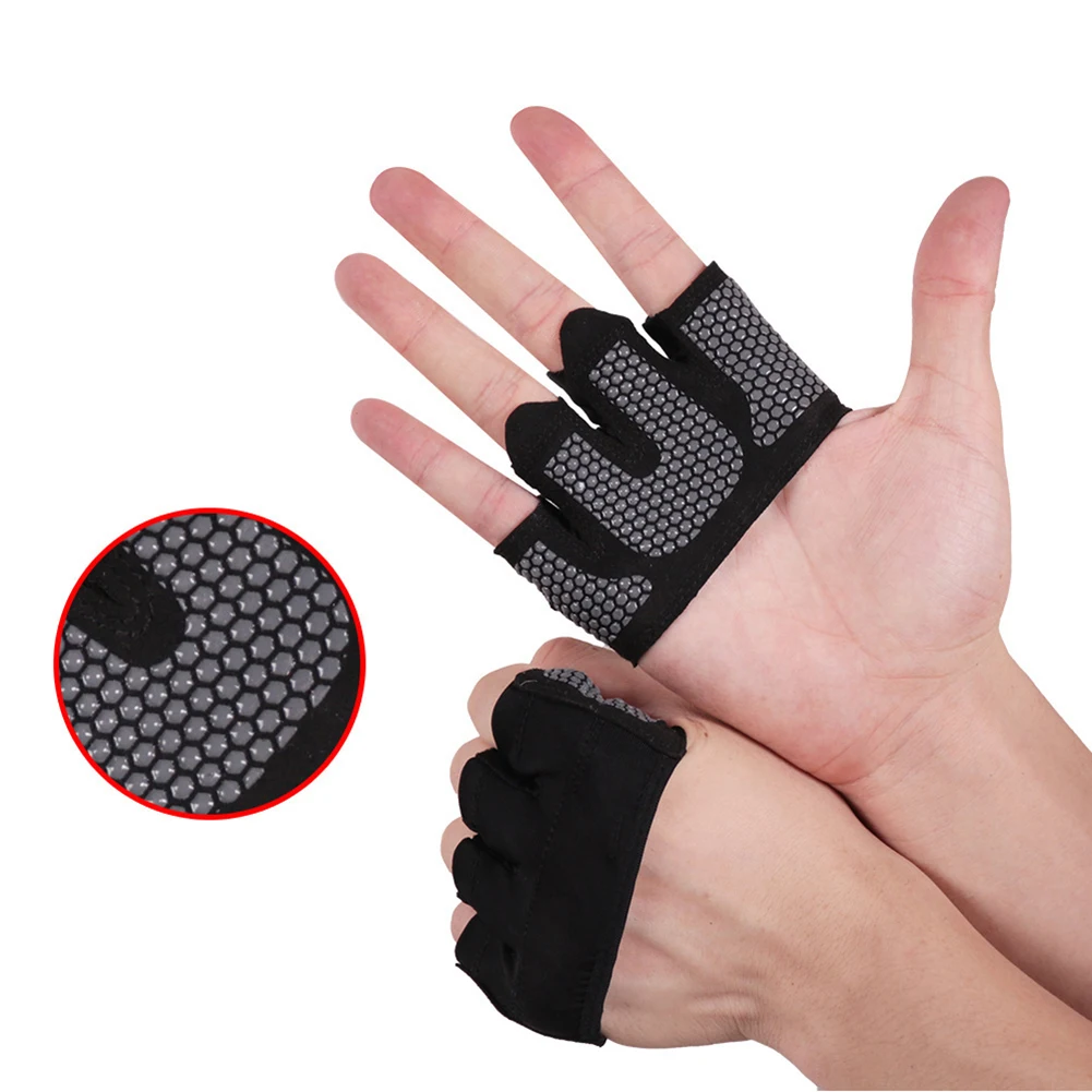Thin Fingerless Gloves Weight Lifting Gloves Yoga Gym Workout Gloves for Women Men Anti-Slip Breathable Conformtable Hand Cover
Thin Fingerless Gloves Weight Lifting Gloves Yoga Gym Workout Gloves for Women Men Anti-Slip Breathable Conformtable Hand Cover