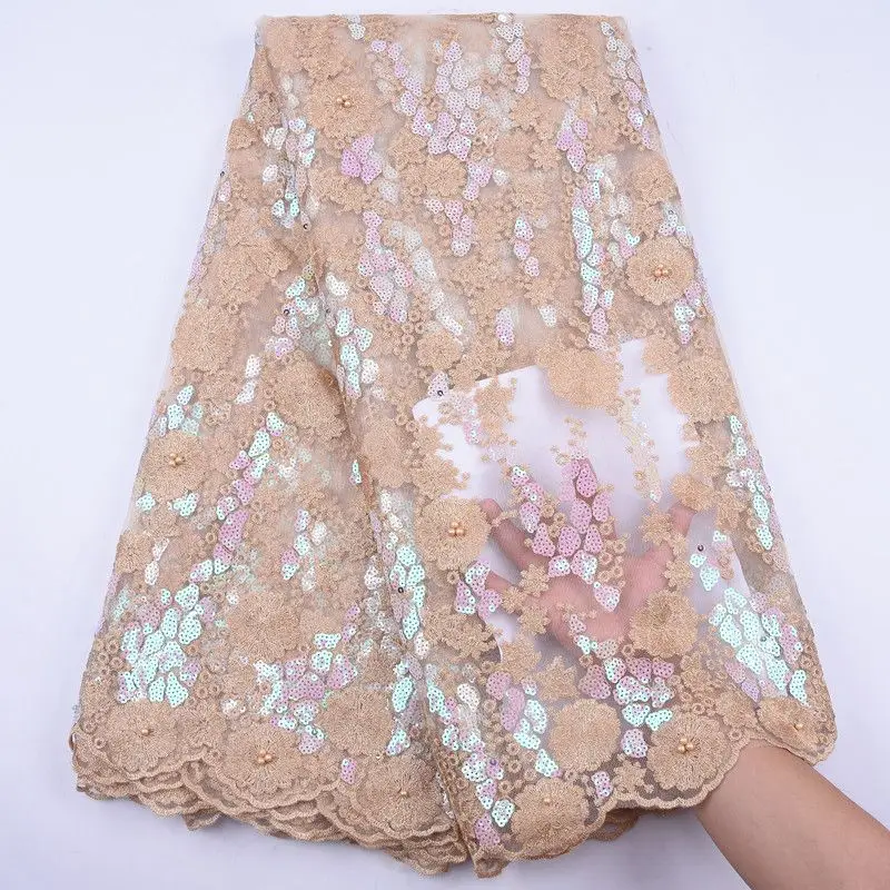 Hot Sale Sky Blue African Mesh Lace fabric French Tulle Lace fabric High Quality Nigerian Sequins Embroisery Lace For Dress
Hot Sale Sky Blue African Mesh Lace fabric French Tulle Lace fabric High Quality Nigerian Sequins Embroisery Lace For Dress