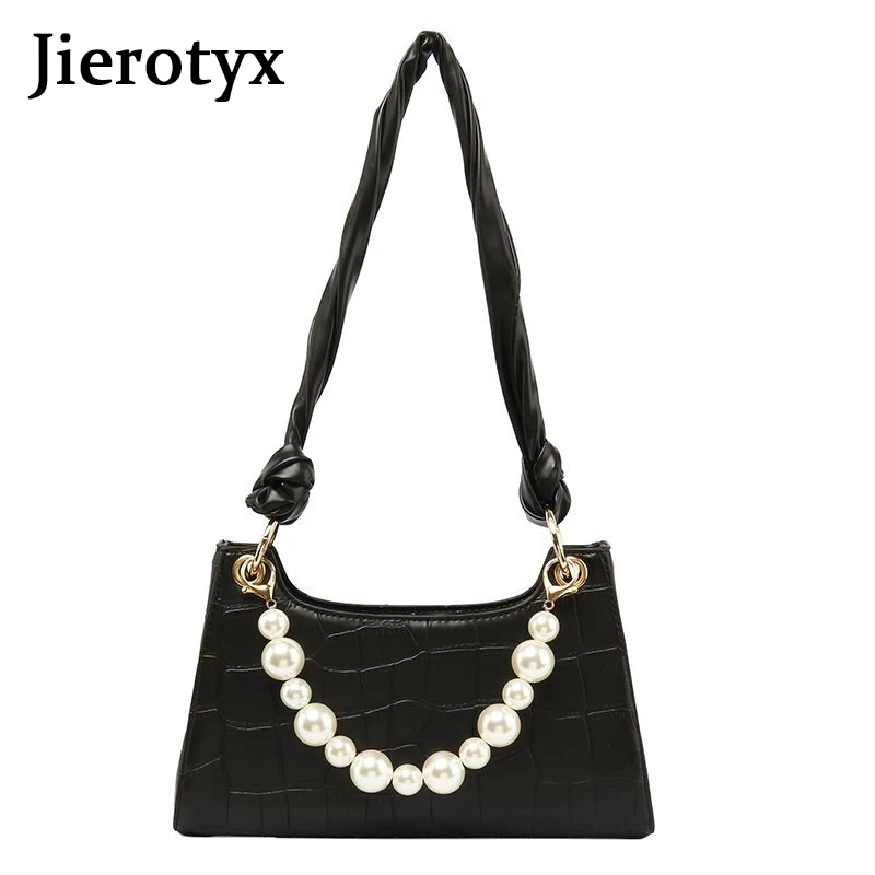 JIEROTYX Trendy Leather 2020 New Shoulder Bags For Women Designer Beading Handbags Bags Female Shoulder Bag Totes Sac A Main
JIEROTYX Trendy Leather 2020 New Shoulder Bags For Women Designer Beading Handbags Bags Female Shoulder Bag Totes Sac A Main