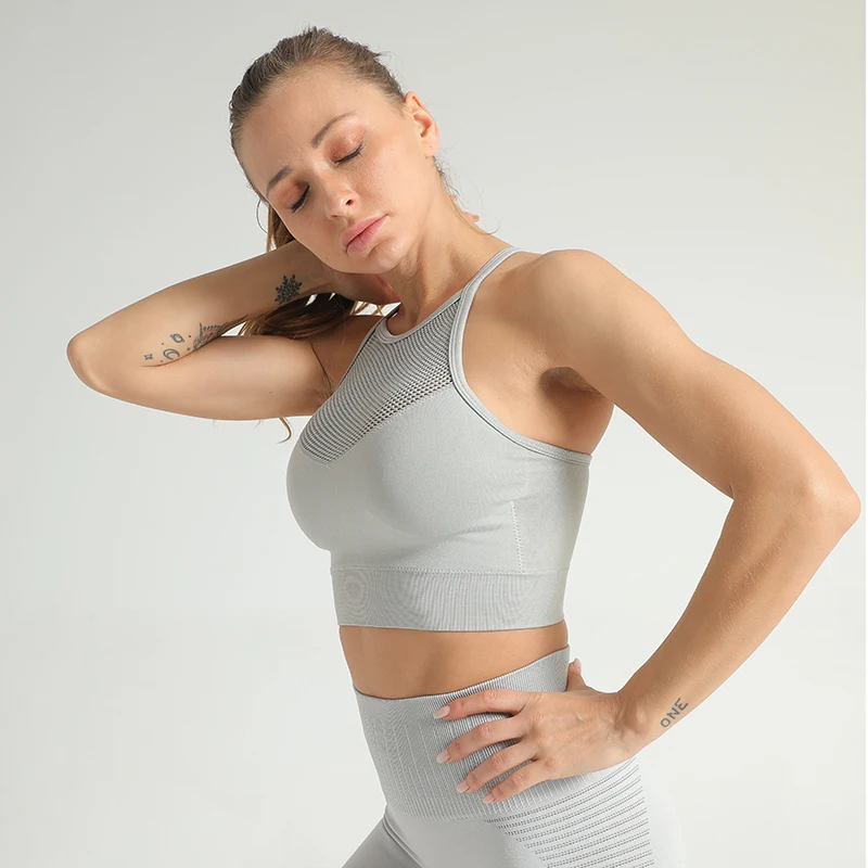 New Fashion Sexy Hollow Out High Impact Sports Bra Mesh Back Workout Yoga Bra Tops Gym Fitness Running Brassiere Women Sport Bra
New Fashion Sexy Hollow Out High Impact Sports Bra Mesh Back Workout Yoga Bra Tops Gym Fitness Running Brassiere Women Sport Bra