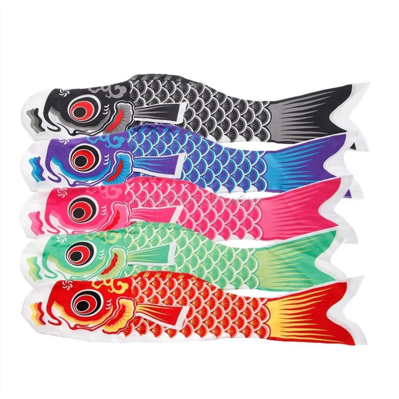 5pcs Fish Wind Sock Flag Japanese Carp Windsock Colorful Japanese Style Windsock Carp Fish Wind Streamer Home Party Decorations 
5pcs Fish Wind Sock Flag Japanese Carp Windsock Colorful Japanese Style Windsock Carp Fish Wind Streamer Home Party Decorations