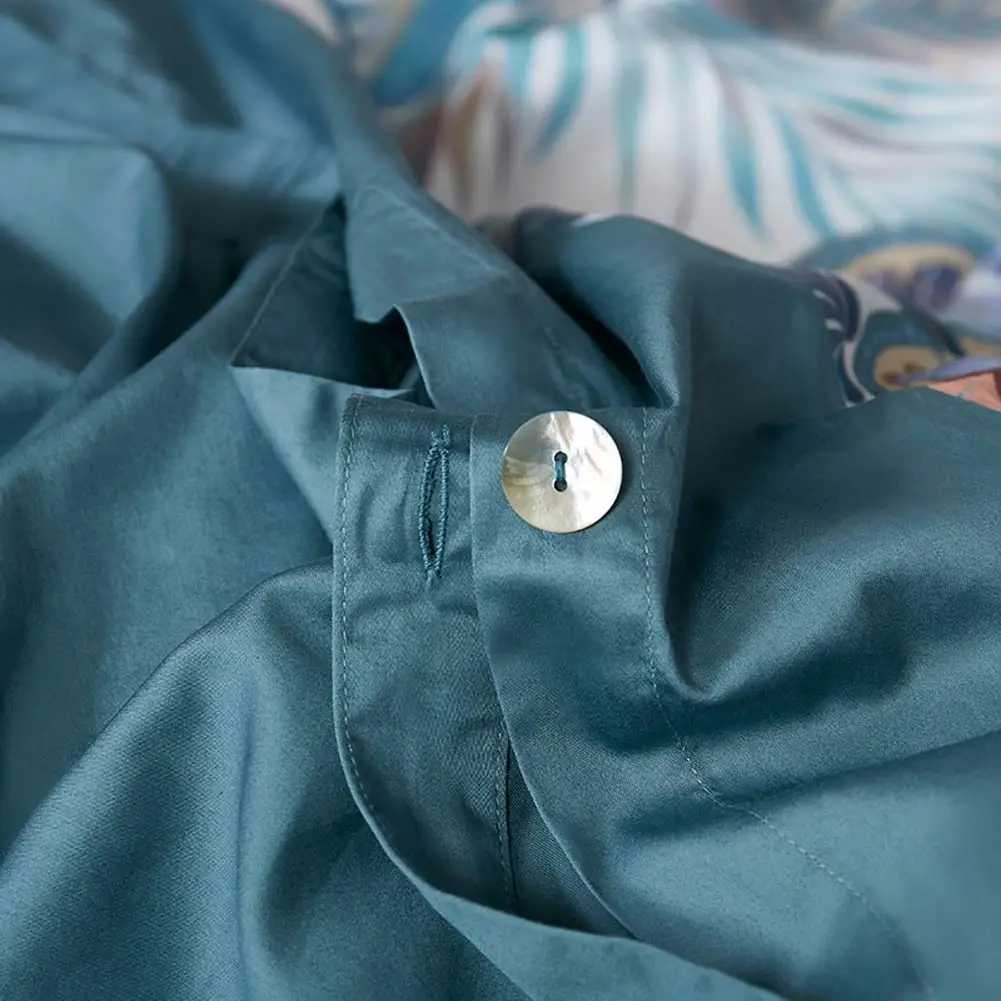 Papa&Mima Pastoral Leaves Egyptian Cotton Bedding Linens Printed Fitted Sheet Pillowcase Quilt Cover Queen King Size 
Papa&Mima Pastoral Leaves Egyptian Cotton Bedding Linens Printed Fitted Sheet Pillowcase Quilt Cover Queen King Size