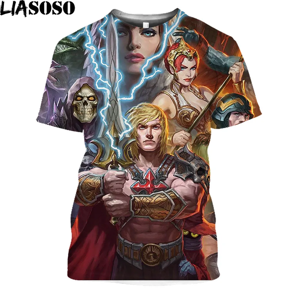 He Man And The Masters Of The Universe T shirt Men/women Vintage 3D Printed T-shirts Hip Hop Harajuku Shirt Streetwear Tops
He Man And The Masters Of The Universe T shirt Men/women Vintage 3D Printed T-shirts Hip Hop Harajuku Shirt Streetwear Tops