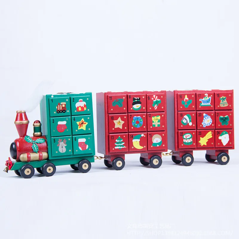 Blind Box Christmas Calendar Cabinet Train Wooden Activity Desk Calendar Christmas Ornament Decoration Train Craft Model
Blind Box Christmas Calendar Cabinet Train Wooden Activity Desk Calendar Christmas Ornament Decoration Train Craft Model