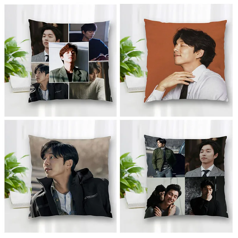 High Quality Custom Gong Yoo Square Pillowcase Zippered Bedroom Home Pillow Cover Case 20X20cm 35X35cm 40x40cm
High Quality Custom Gong Yoo Square Pillowcase Zippered Bedroom Home Pillow Cover Case 20X20cm 35X35cm 40x40cm