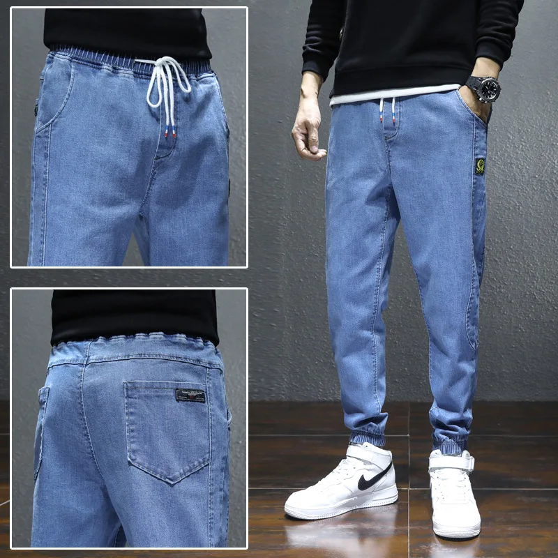Baggy Jeans Men Fashion Casual Thick Denim Pant Harajuku Skateboard Jeans Solid Color Elastic Waist Trousers Plus Size HX814
Baggy Jeans Men Fashion Casual Thick Denim Pant Harajuku Skateboard Jeans Solid Color Elastic Waist Trousers Plus Size HX814