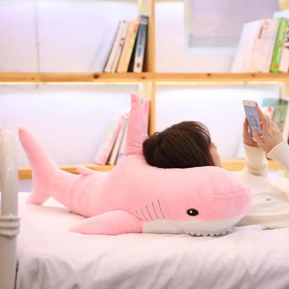 45-140cm Big Soft Simulation Cute Shark Plush Toys Kawaii Stuffed Russian Pillow for Kids Children Boys Girls Birthday Gifts
45-140cm Big Soft Simulation Cute Shark Plush Toys Kawaii Stuffed Russian Pillow for Kids Children Boys Girls Birthday Gifts