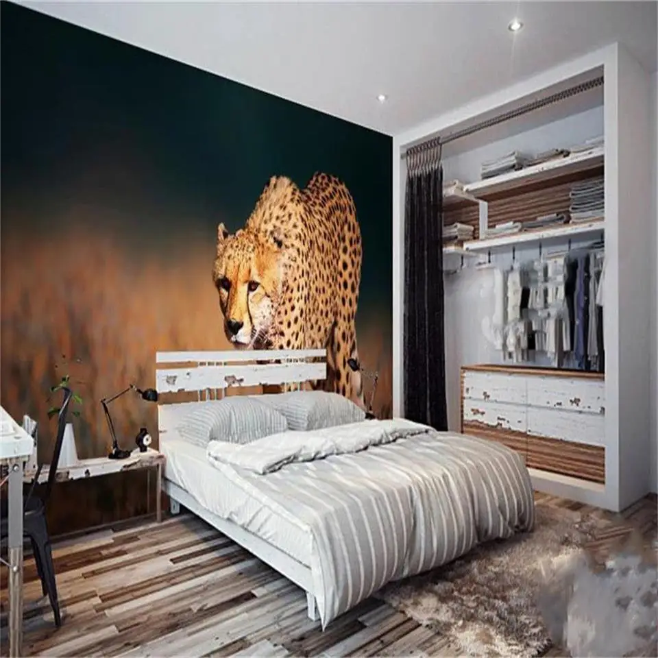 3d wallpaper custom size 3d photo wallpaper mural wild animal cheetah 3d picture painting bed room sofa TV backdrop wall sticker
3d wallpaper custom size 3d photo wallpaper mural wild animal cheetah 3d picture painting bed room sofa TV backdrop wall sticker