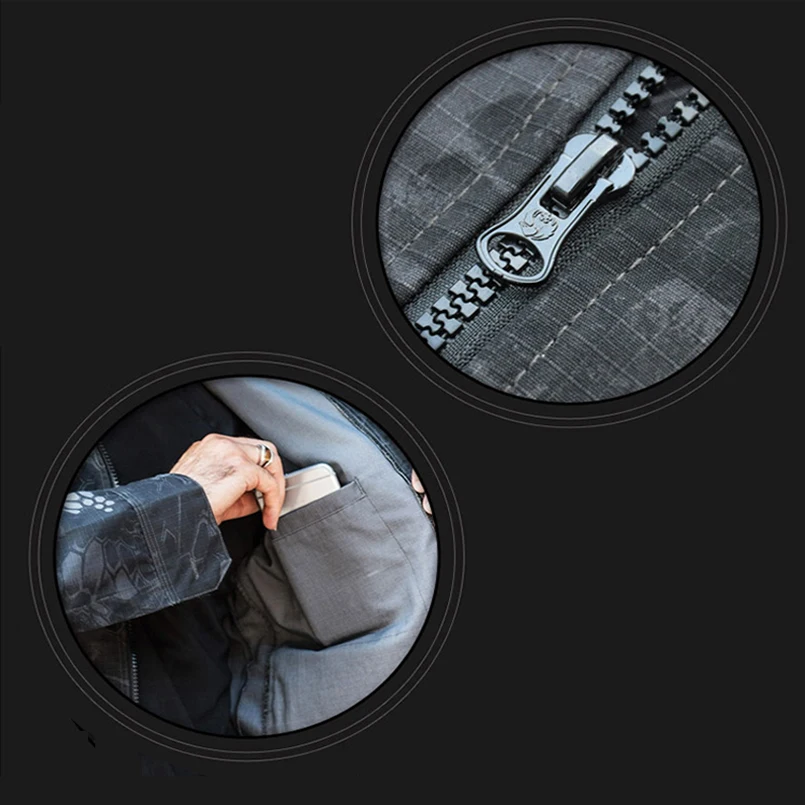Men Autumn Jacket Military Style Bomber Pilot Clothing Casual Coat Tactical SWAT Combat Outerwear Waterproof Veste Homme
Men Autumn Jacket Military Style Bomber Pilot Clothing Casual Coat Tactical SWAT Combat Outerwear Waterproof Veste Homme