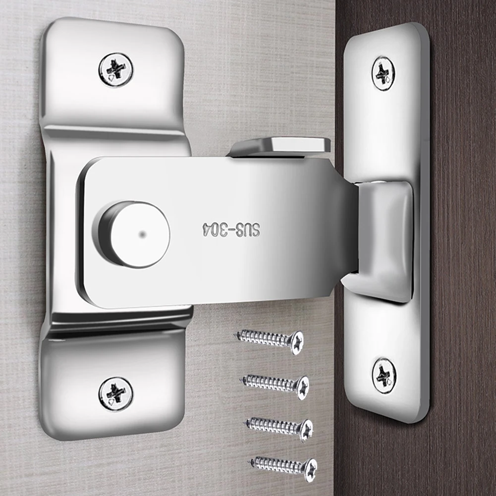 Stainless Steel 90 Degree Buckle Right Angle Hook Lock Bolts For Sliding With Screws For Wood Metal Door Surface Mounting
Stainless Steel 90 Degree Buckle Right Angle Hook Lock Bolts For Sliding With Screws For Wood Metal Door Surface Mounting